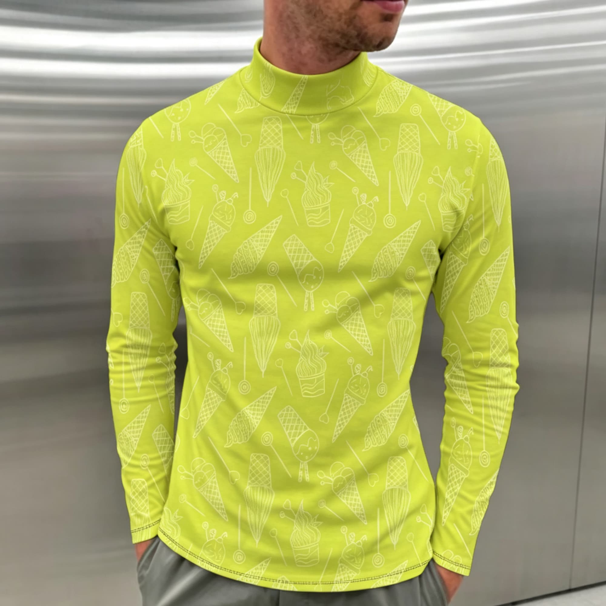 Męska koszulka z długim rękawe – Tee Graphic Print recenzja i cena