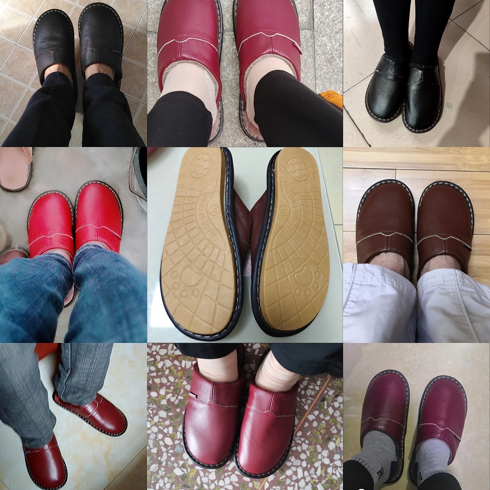 Skórzane kapcie domowe męskie  – Flip Flop Leather Men recenzja i cena