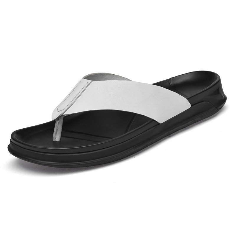 Męskie letnie sandały z prawdz – Flip Flop Leather Men recenzja i cena