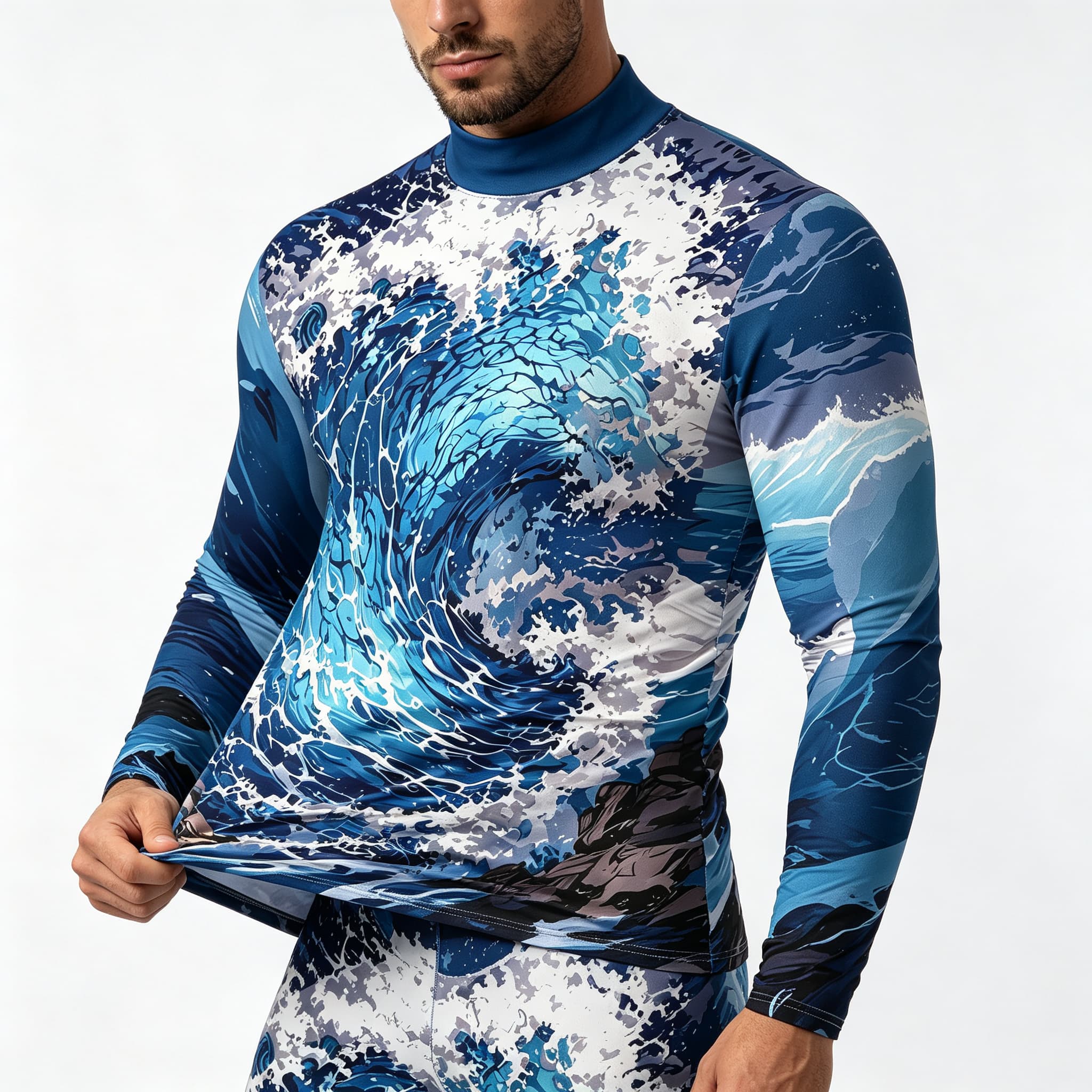 Męska koszulka z długim rękawe – Tee Graphic Print recenzja i cena